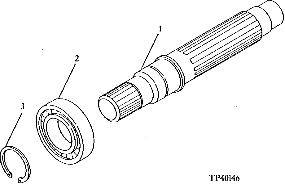 Swing Motor Shaft