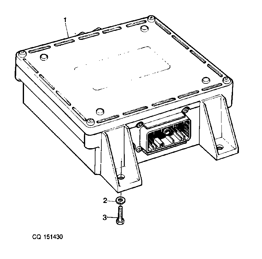 CAJA DEL CONTROL ELECTRONICO PARA ELEVADOR HIDRAULICO