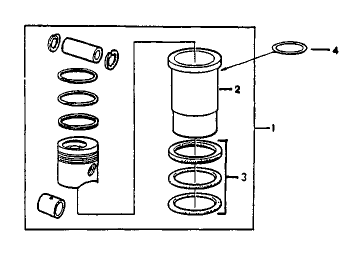 CYLINDER LINES AND PISTONS/REPAIR KIT
