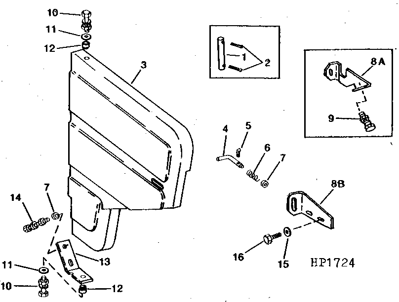 Separator Right - Hand Shield (Use With Tracks)