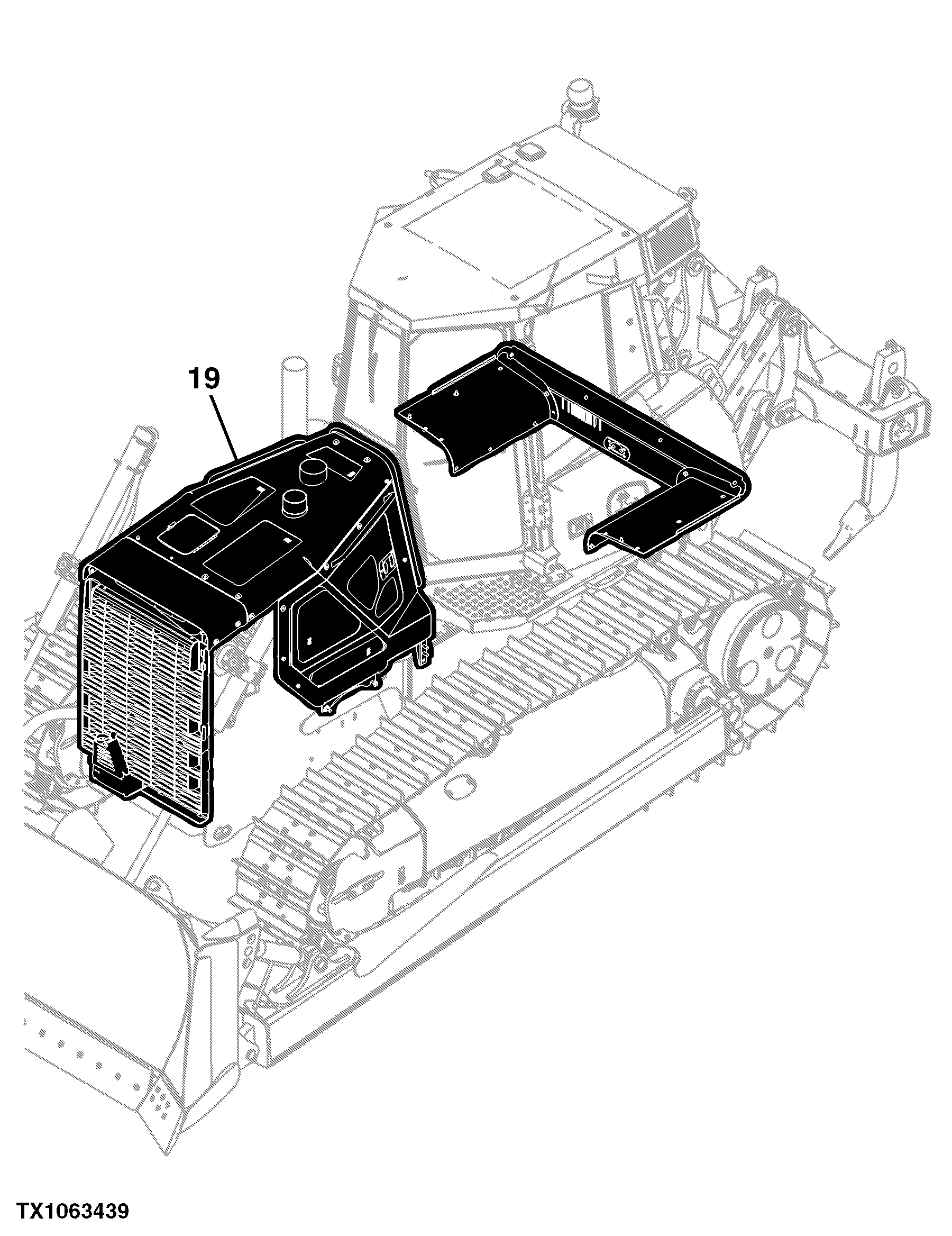 850J Crawler Dozer (PIN: 1T0850JX_ _C216392- ) Engine 6068HT090