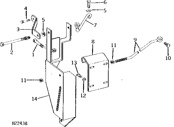 AIR CONDITIONER COMPRESSOR MOUNTING AND SUPPORTS (329 DIESEL ENGINE) ( - 1973)