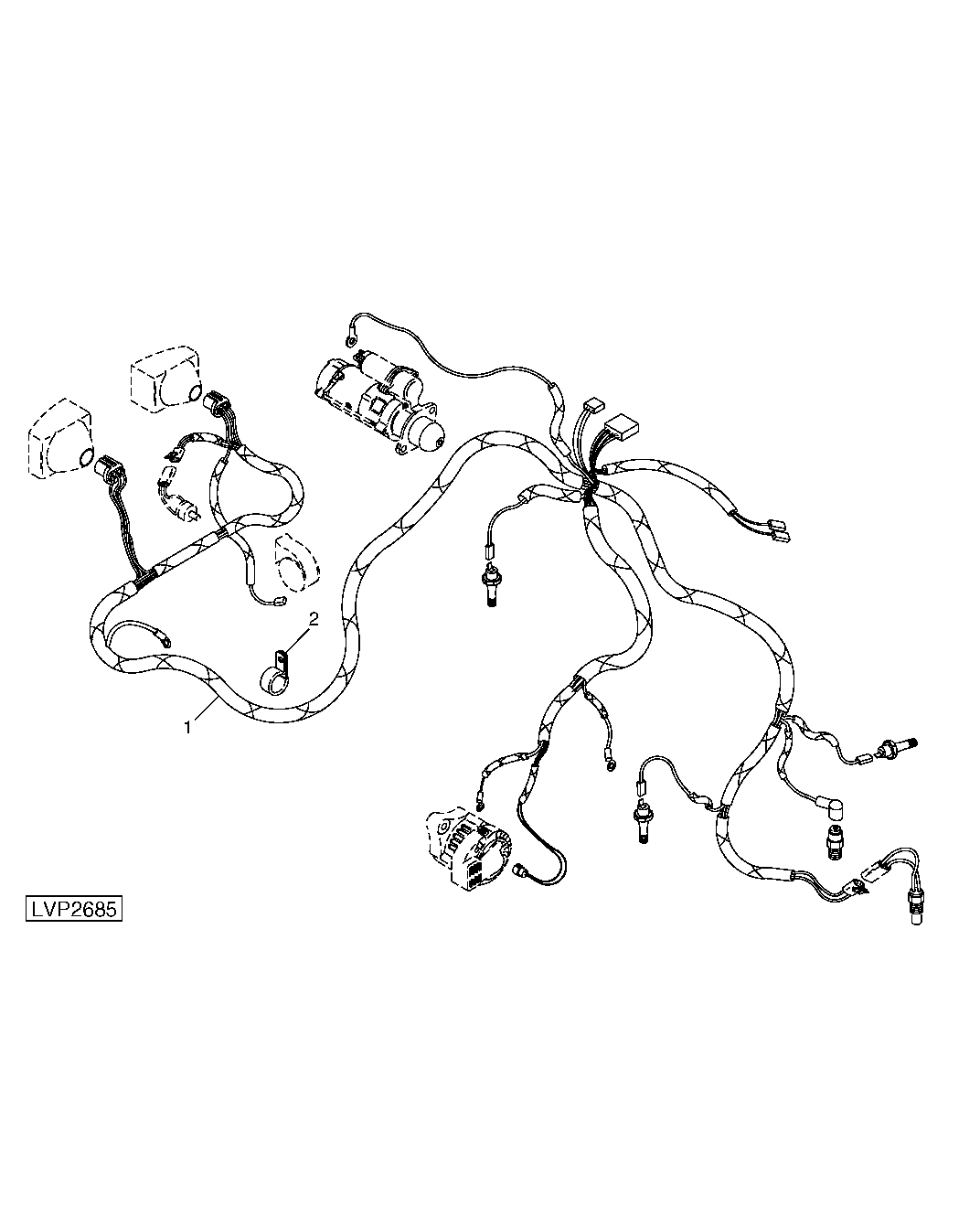 Wiring Harness (Front) ( - 420000)