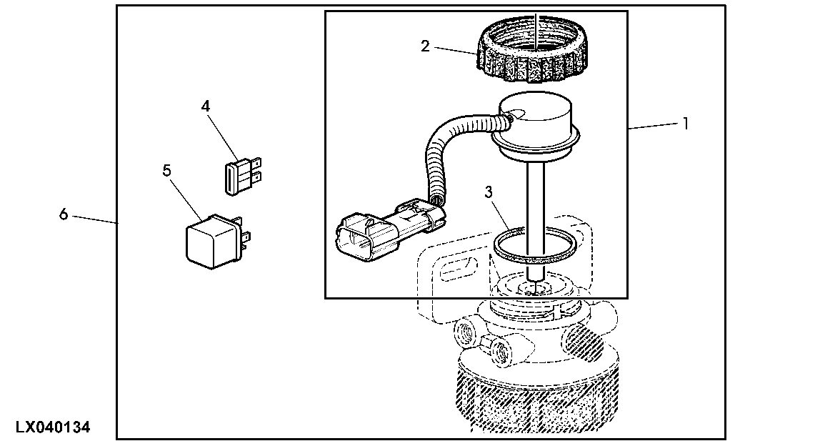FUEL PREHEATER ELEMENT - FIELD INSTALLATION KIT