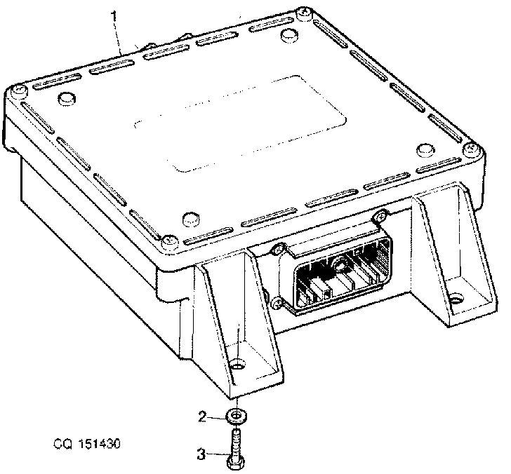 REAR HITCH ELECTRONIC CONTROL BOX
