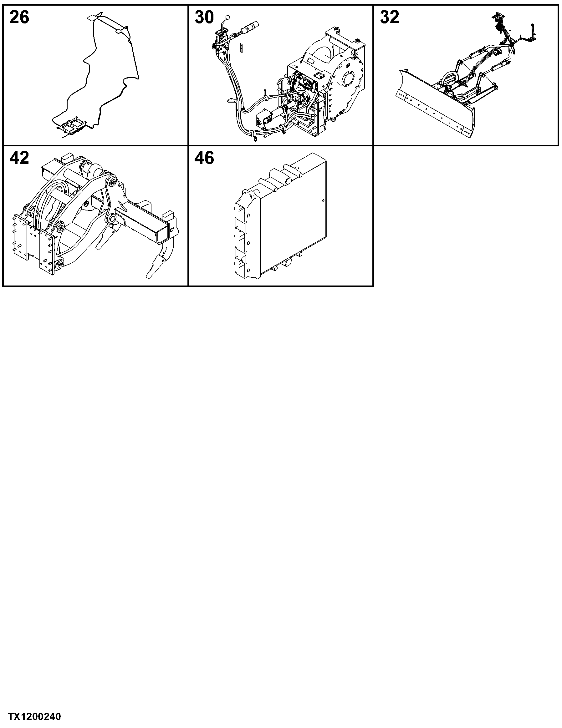 650K Crawler Dozer (PIN: 1T0650KX_ _F275978 - 303837)Engine 4045HT079