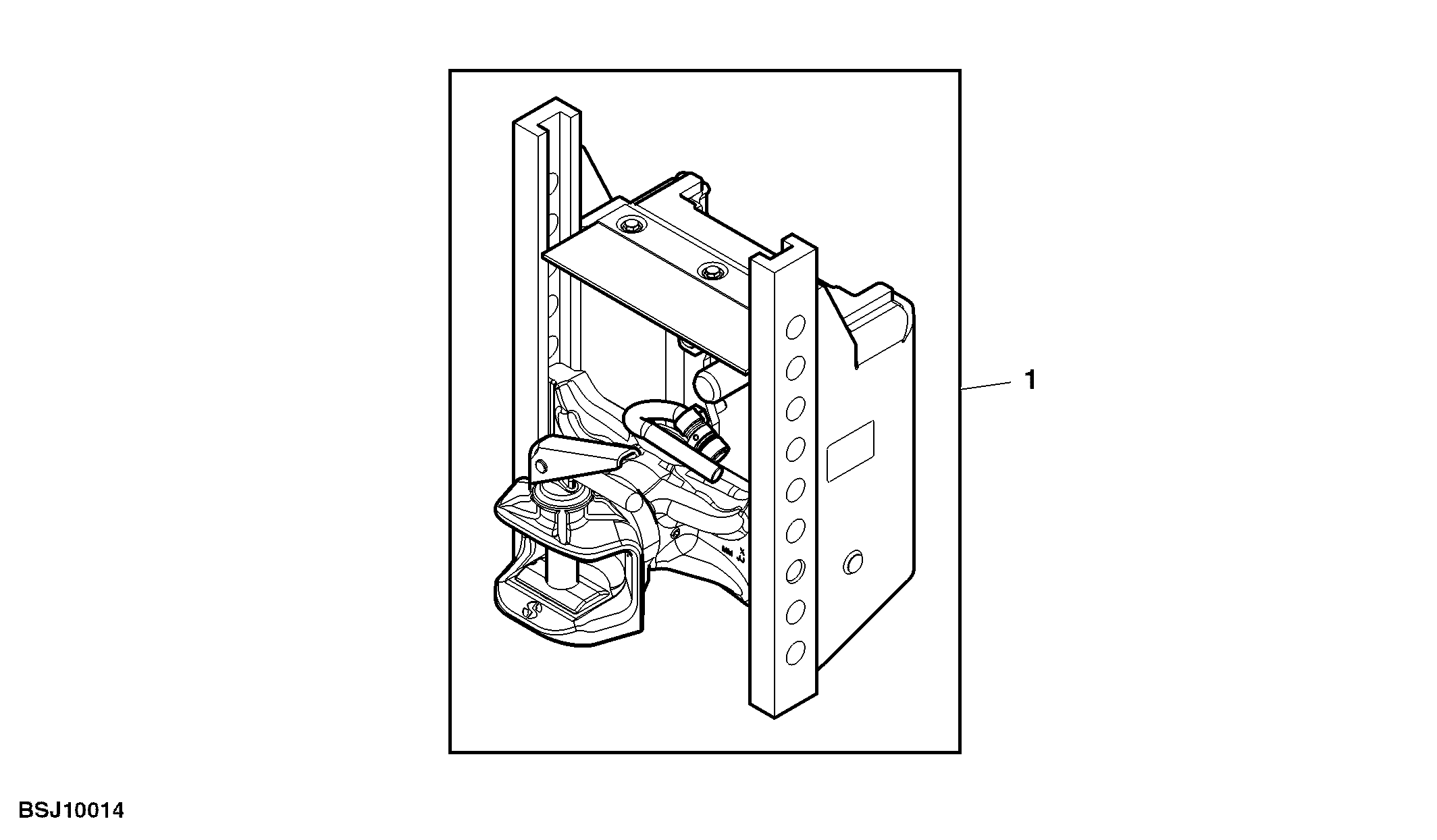 Attachment, Hitch Coupling Kit, Manual, 9X3