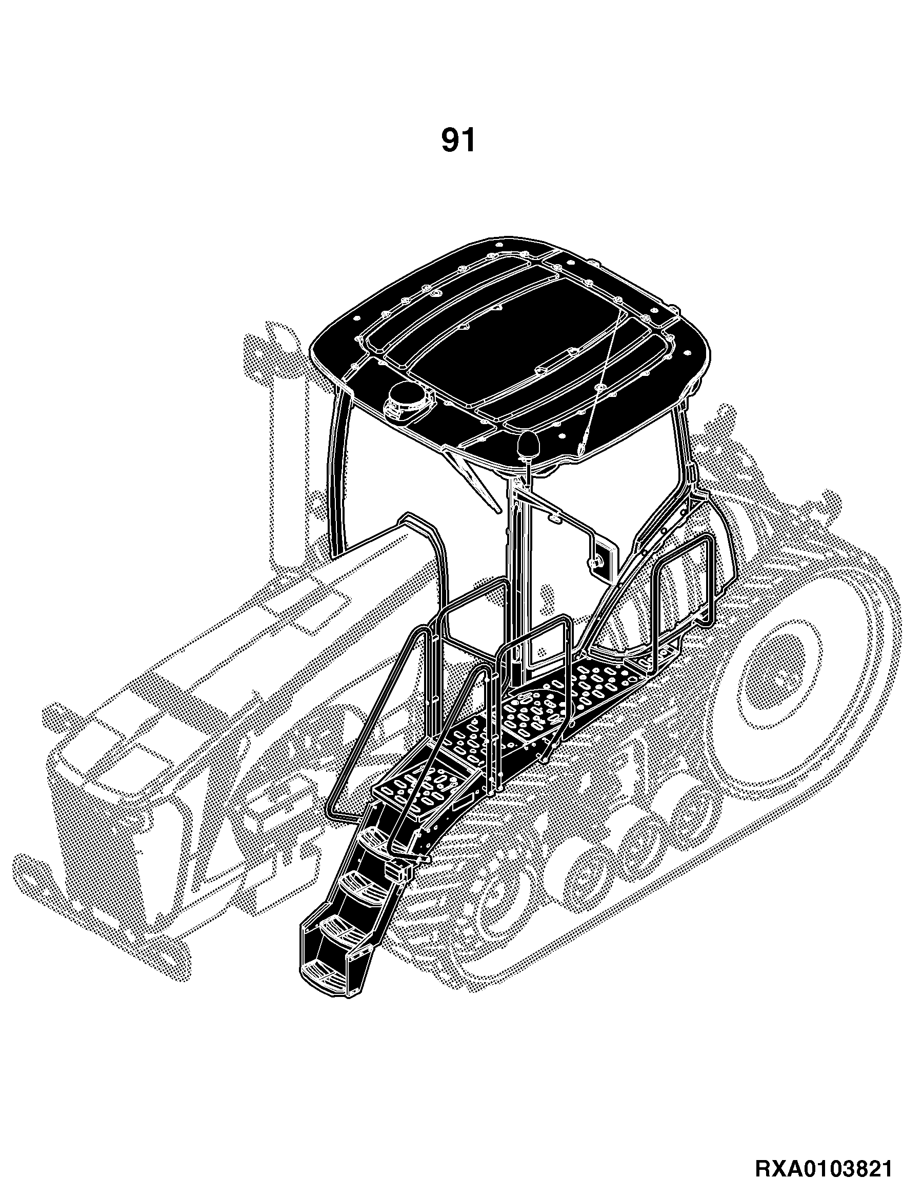 8310RT Tractor (S.N. 902501 - 912000)(Worldwide Edition)