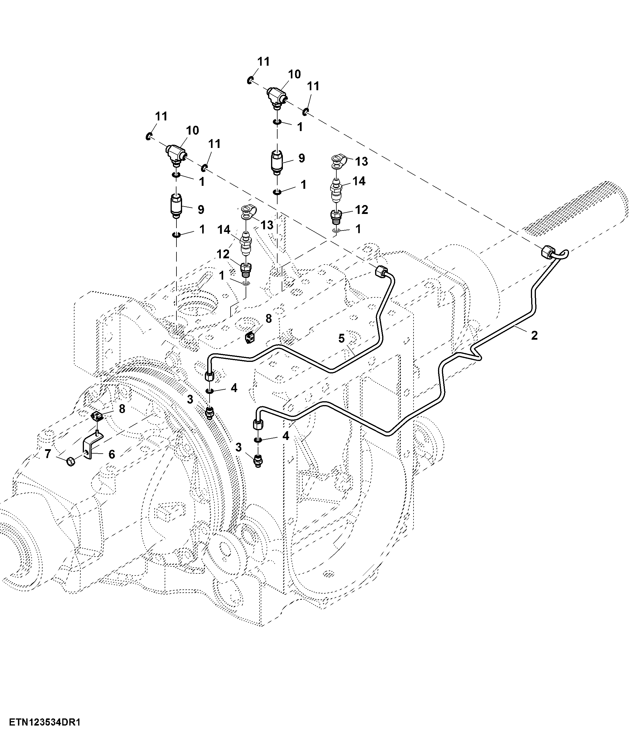 Pressure Relief Valve, Pilot Lines, W/ Delay Valve
