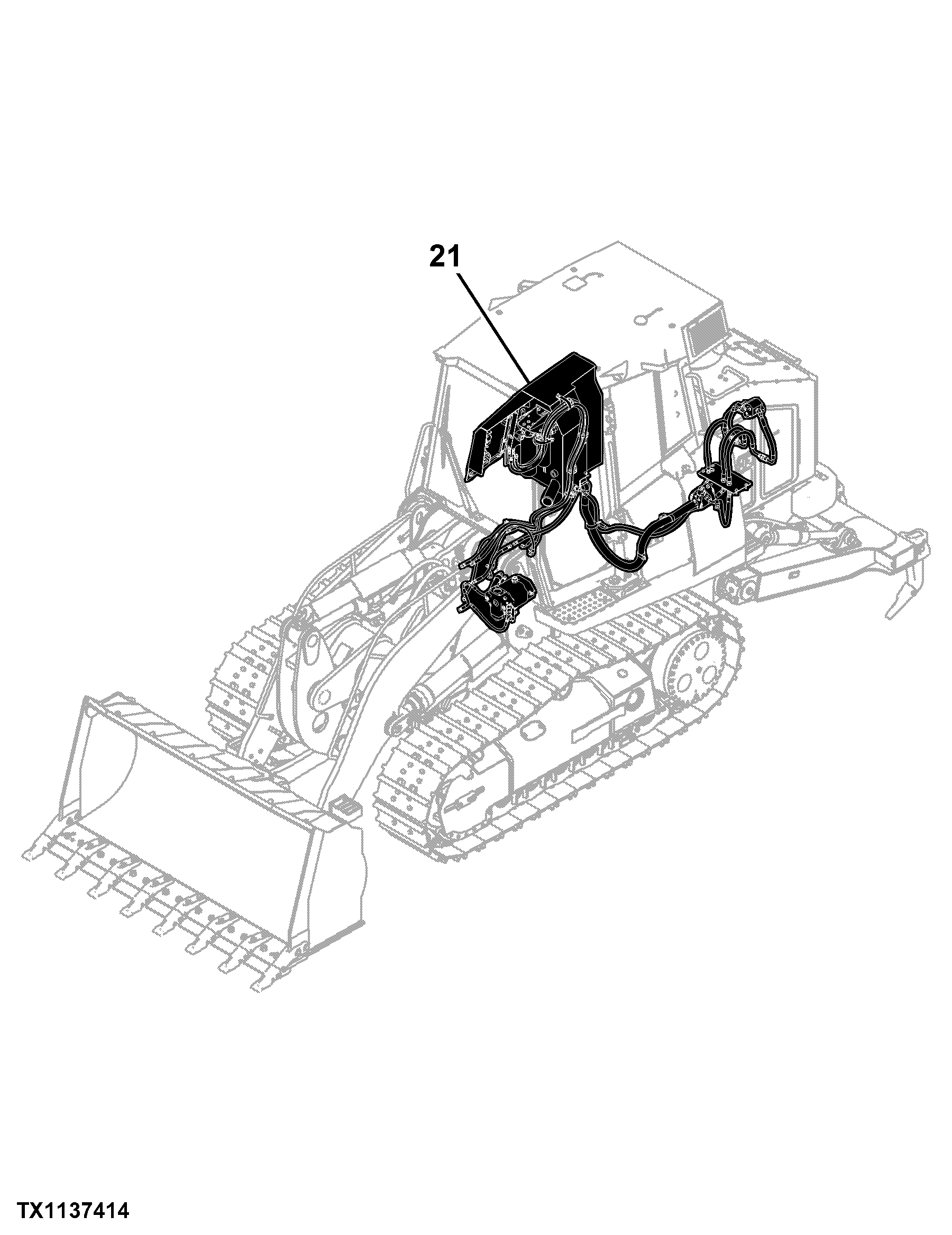 655K Crawler Loader (PIN: 1T0655KX_ _E233169-339325)