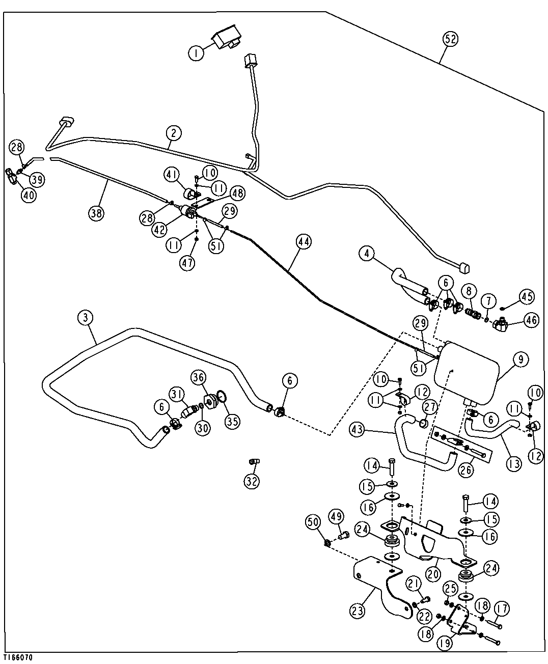 FUEL FIRED COOLANT HEATER (SERIAL NO.-920838)(OLD BRACKETS)