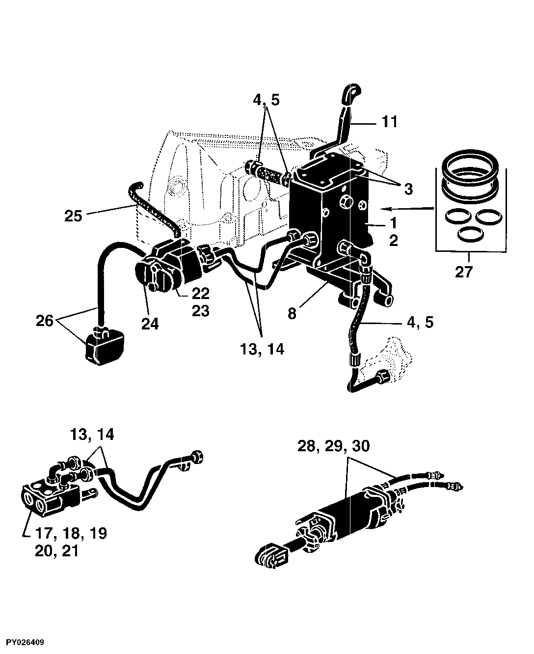 74 Selective Control Valves - Poppet Type, Front Hitch