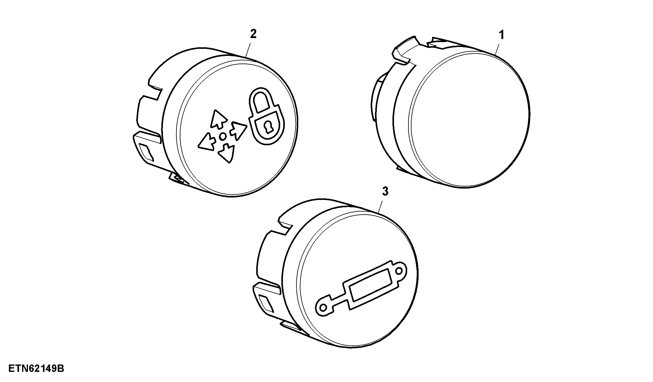 Push Buttons, Switch Module W/ Electrical ICV