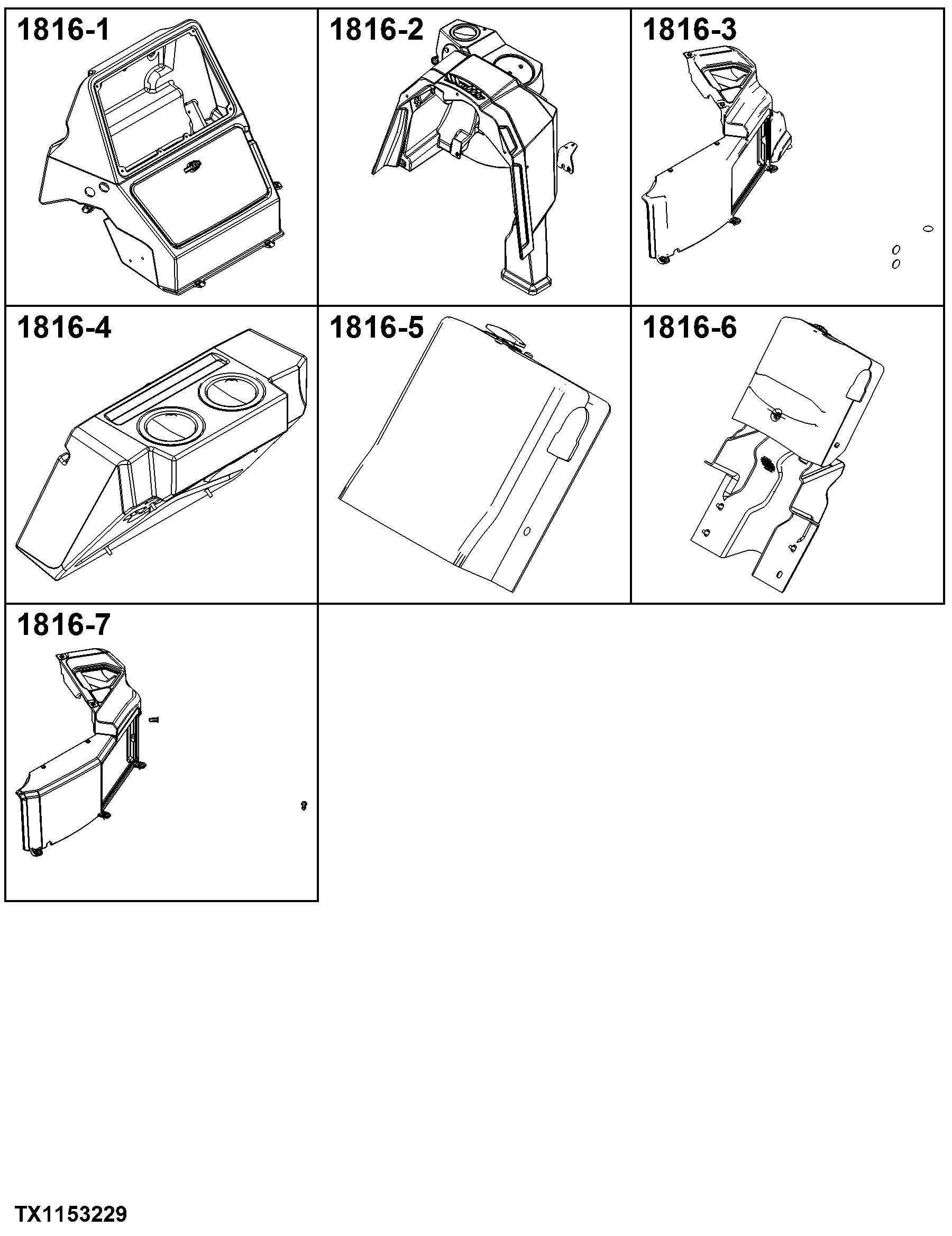 1816 Instrument and Control Mounting Structure