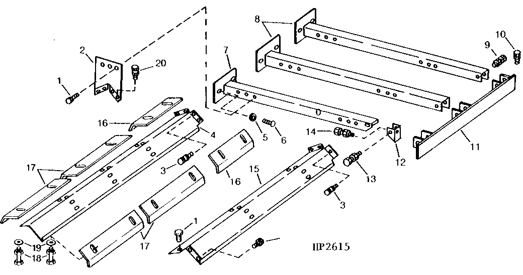 GRAIN TANK INNER UNLOADING AUGER COVERS AND CHANNELS