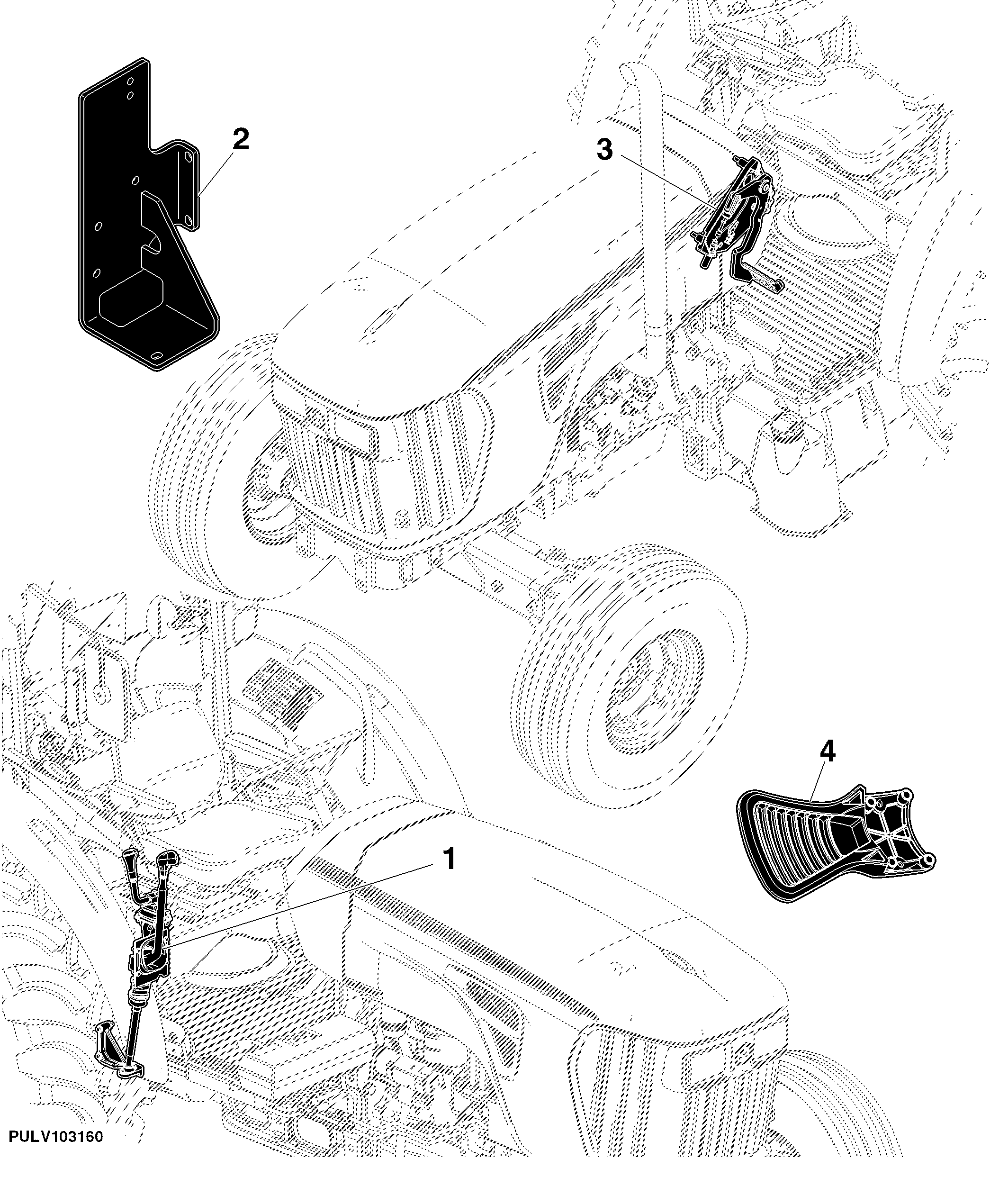 50 Power Train Controls Tractor
