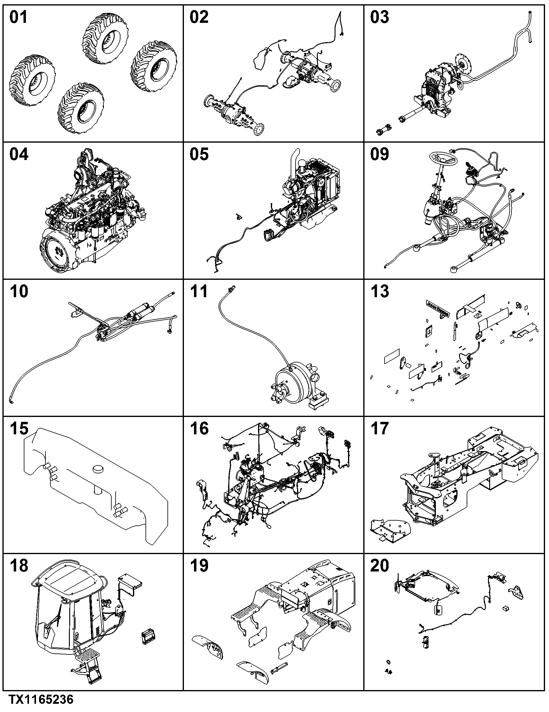 524K Loader (PIN: 1DW524K_ _ _E642246 - E670307) Engine 6068HDW84