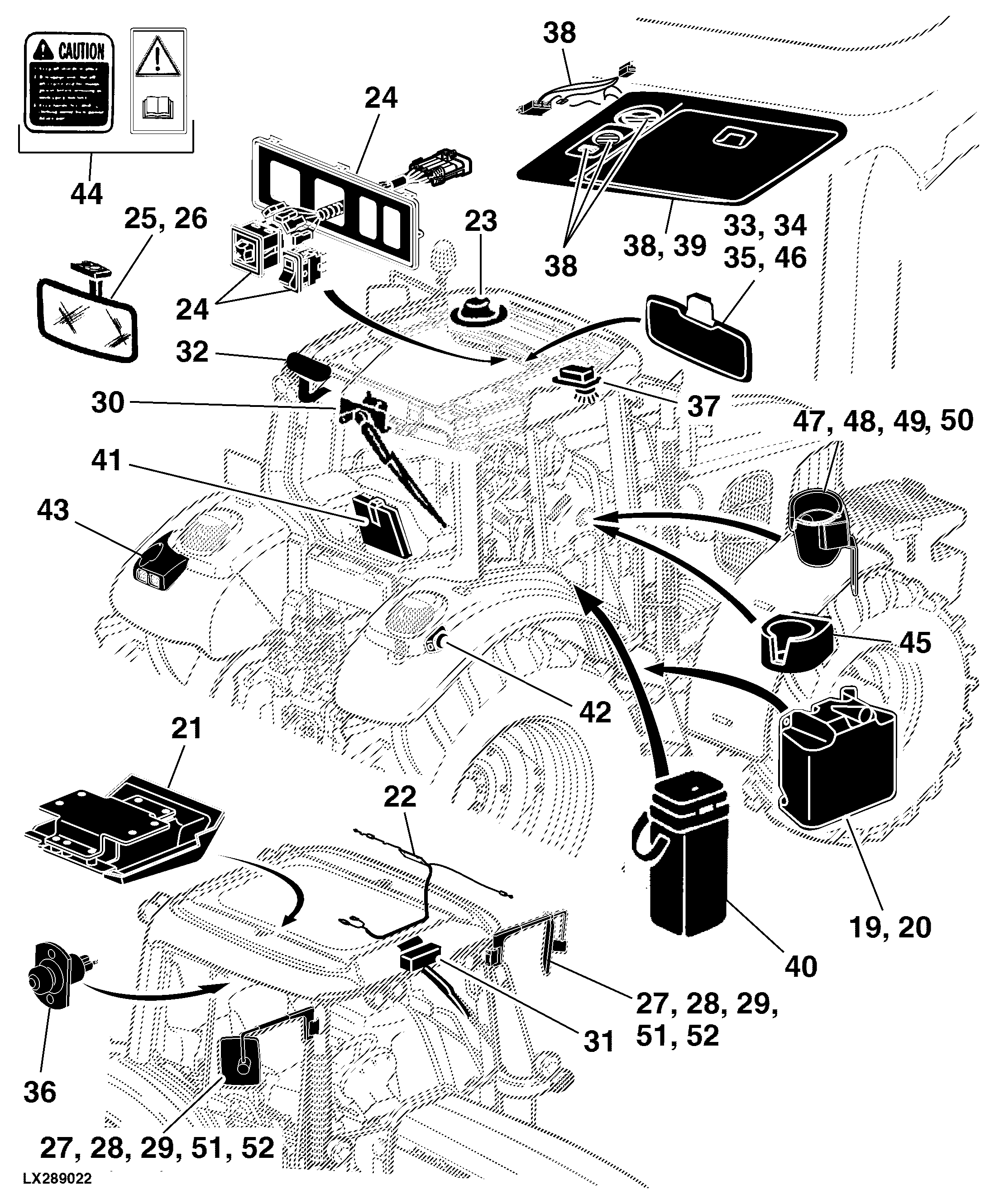 93 Operators Station, Controls And Accessories