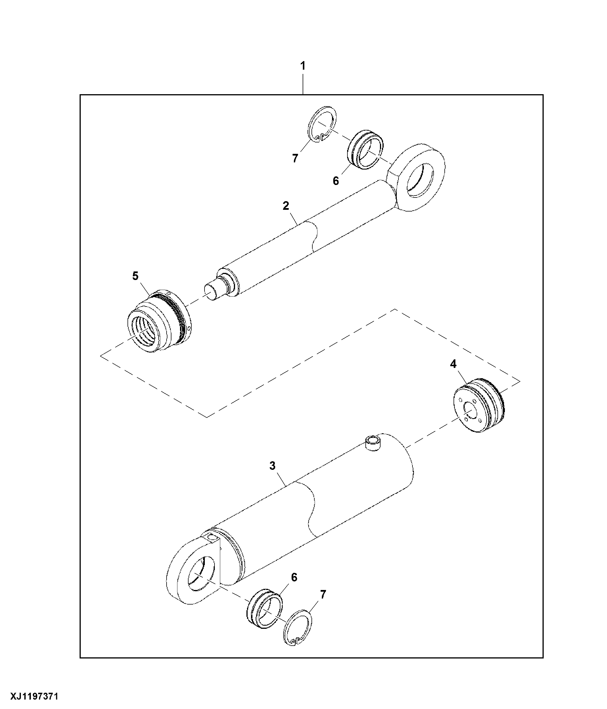 Components, Widening Cylinder, Loadspace, VLS