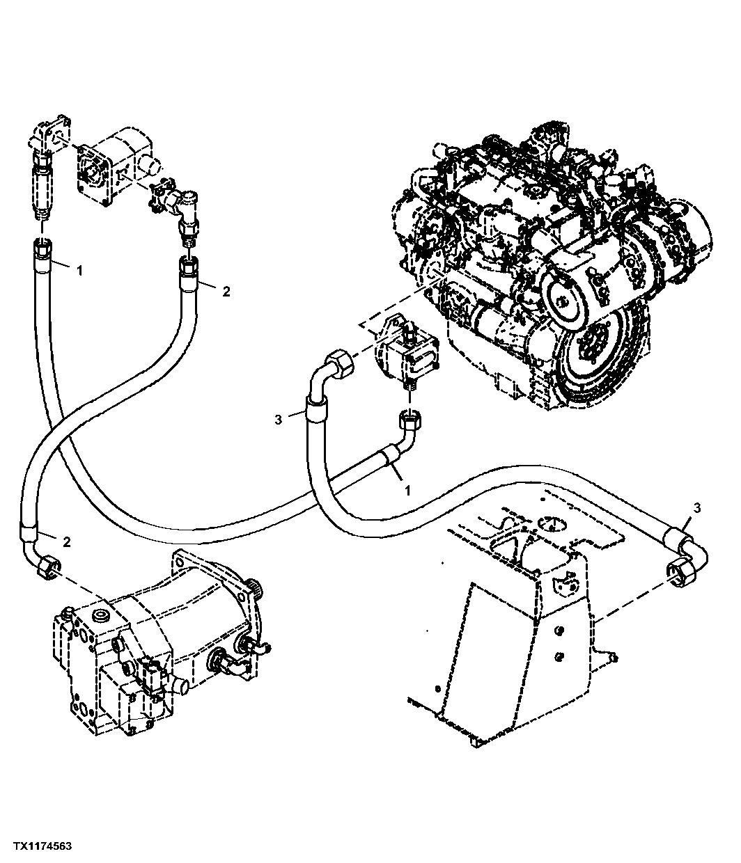 Fan Drive Hoses