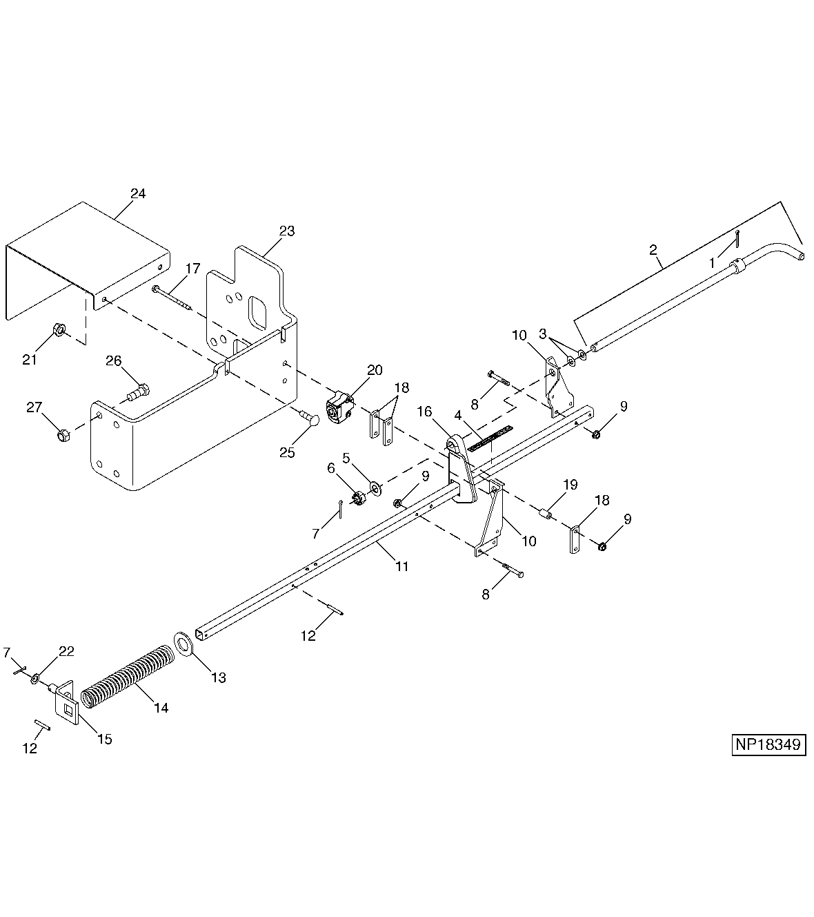Depth Control Linkage And Brackets (2001 - )