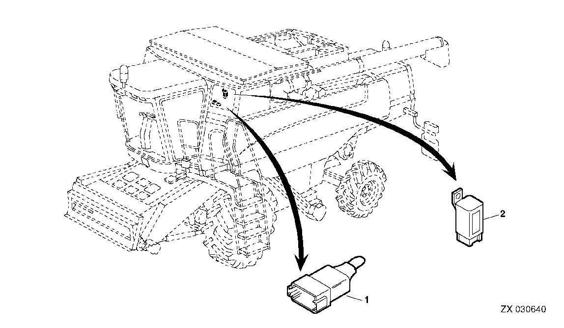 ELECTRONIC HAZARD WARNING LIGHT SENDING UNIT AND GREENSTAR HARNESS ADAPTER