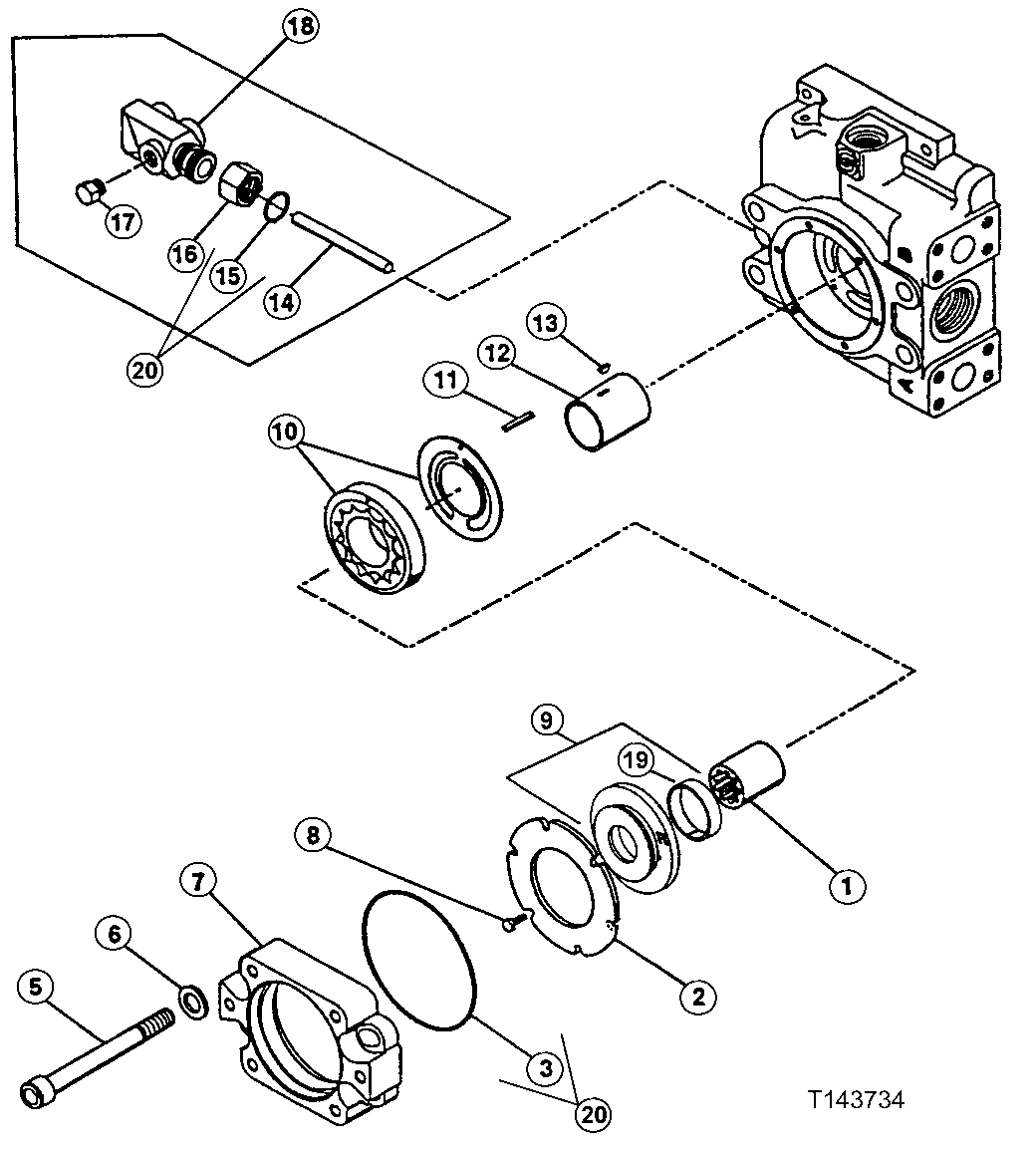 HYDROSTATIC PUMP CHARGING SYSTEM AND FILTRATION MANIFOLD