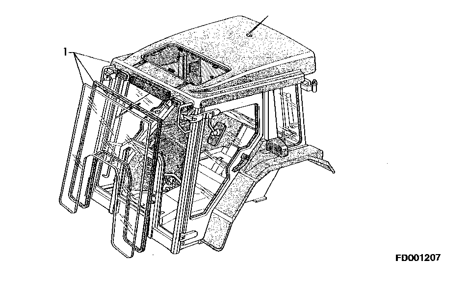 COMPLETE CAB - HIGH ROOF CAB
