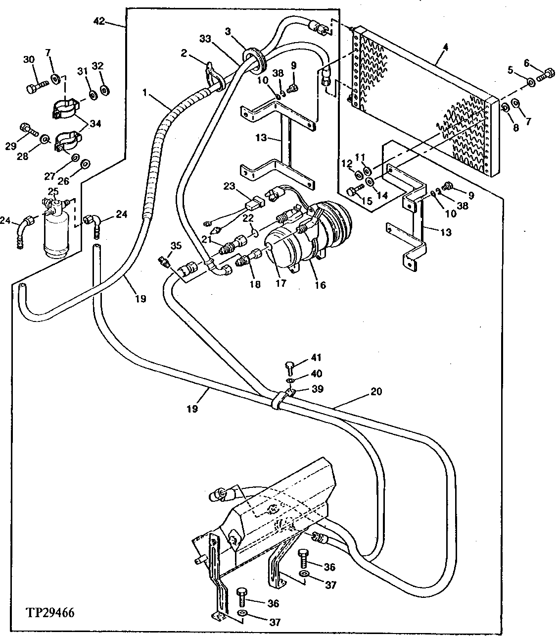 Air Conditioner Compressor and Condenser Hoses