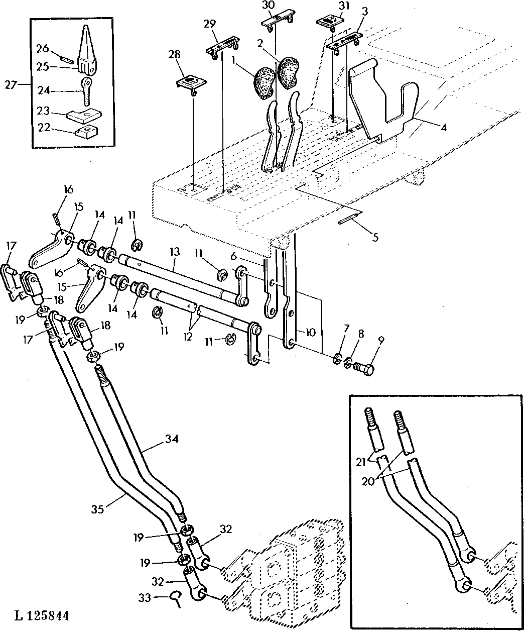 SELECTIVE CONTROL VALVE LINKAGE (SPOOL TYPE / SGB)