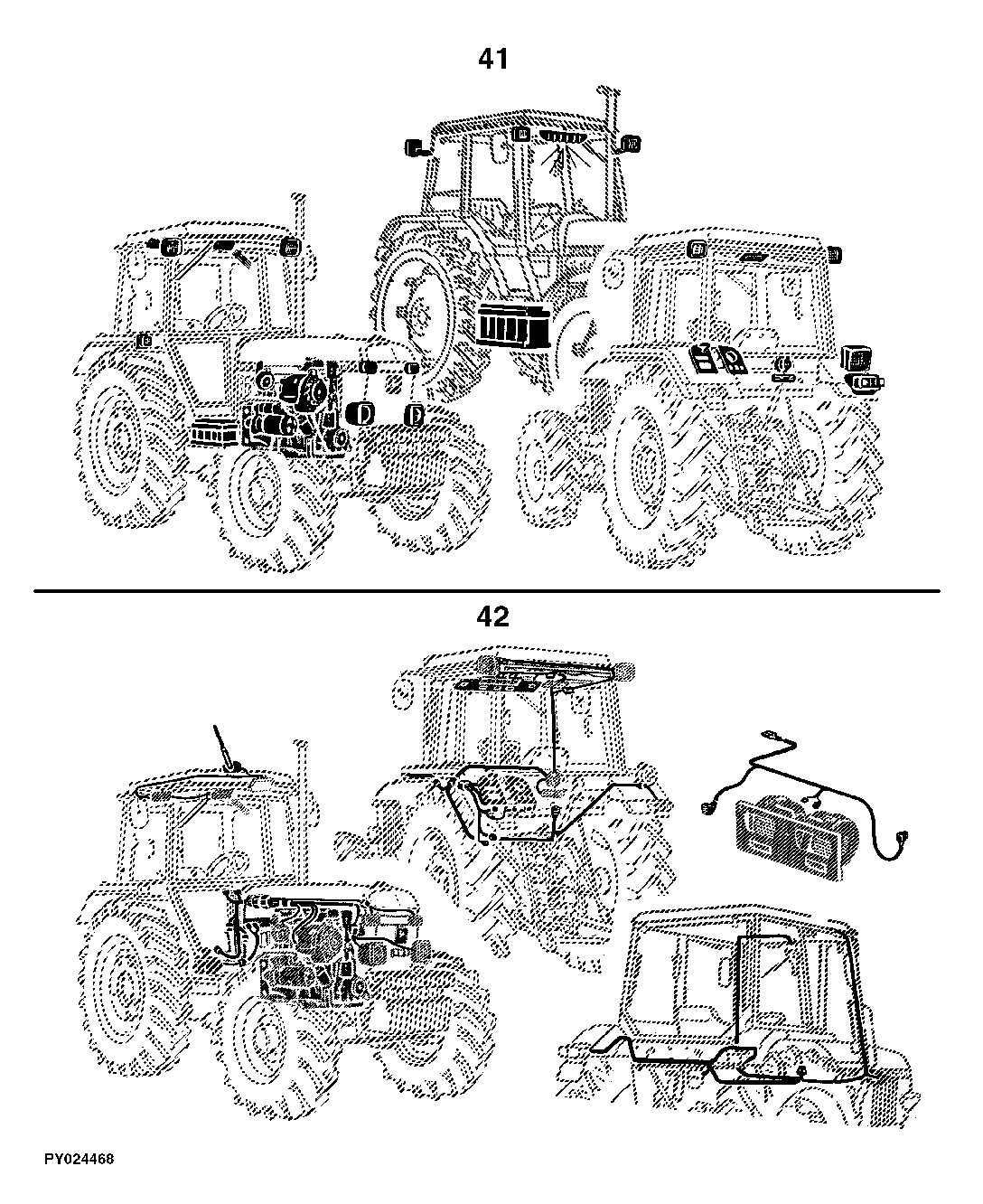 2650, 2650N, 2850 Tractors (Synchro-Transmission)(Europe Edition)