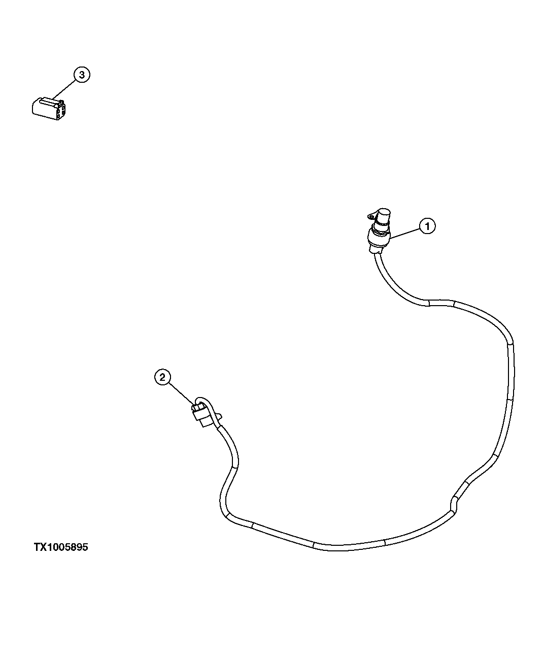 Tractor Identification Plugs and Horn Wiring Harness
