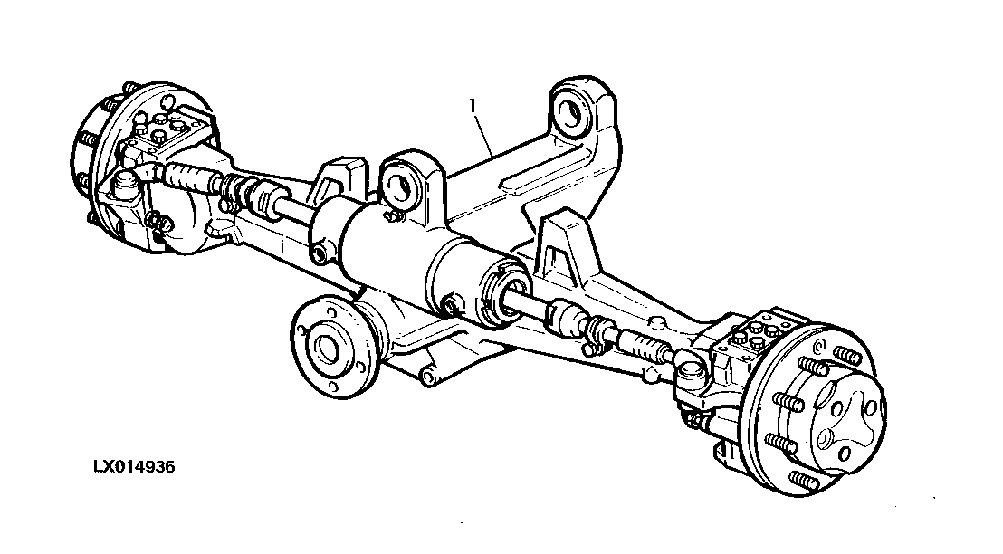 MFWD AXLE (AS2045)