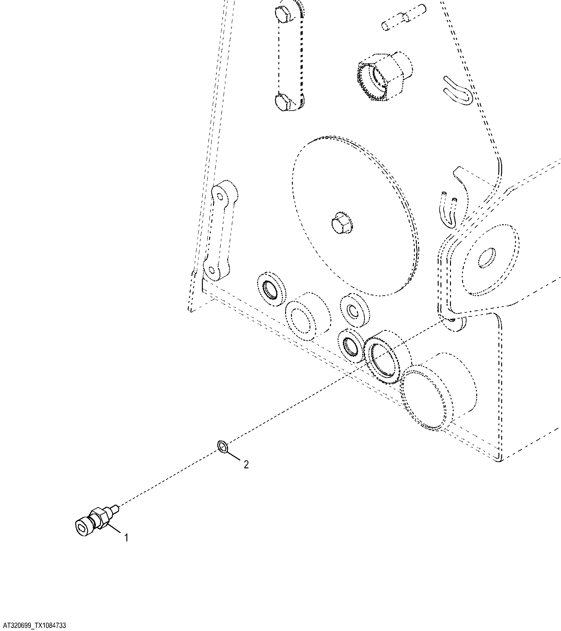 Hydraulic Reservoir Temperature Sensor