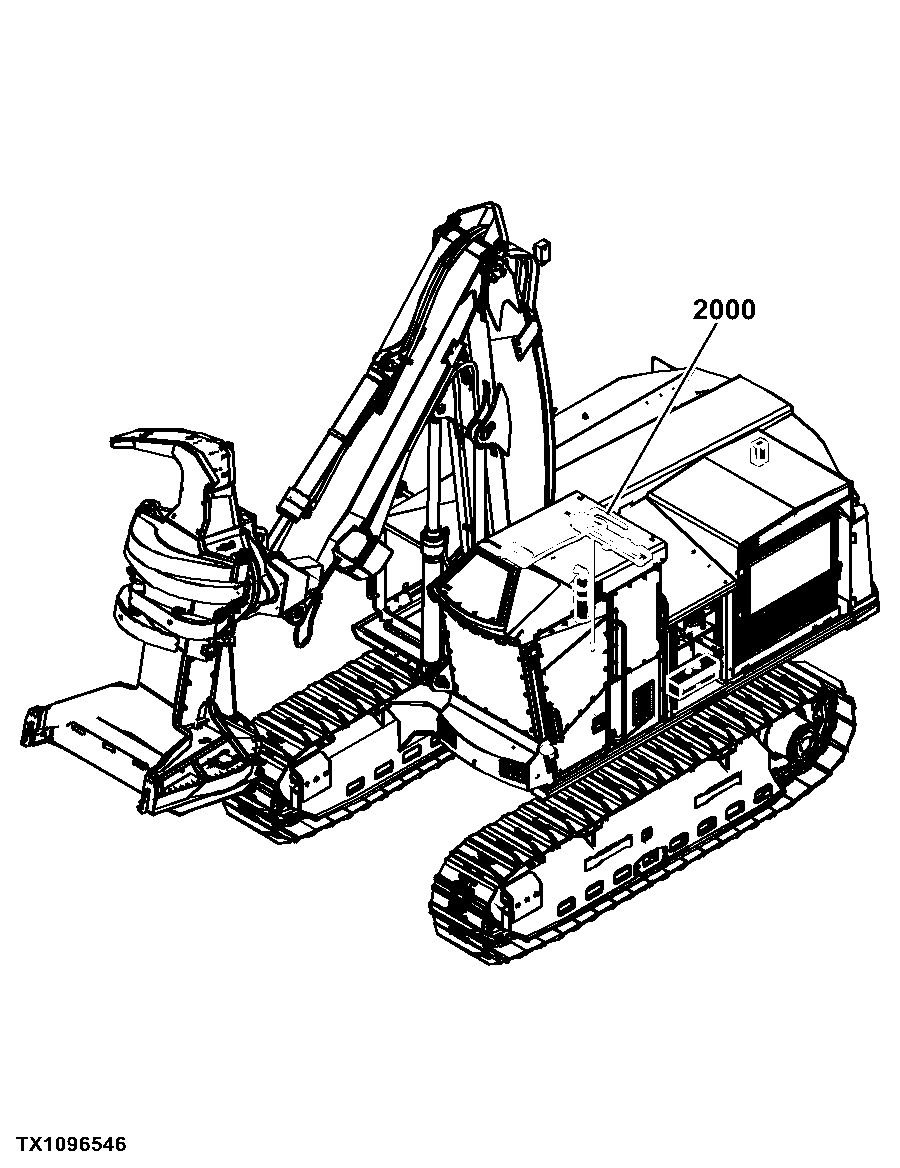 903K Tracked Feller Buncher (PIN: 1T0903KX_ _D181103 - D270472)(PIN: 1T0903KX_ _C181103 - C270472)