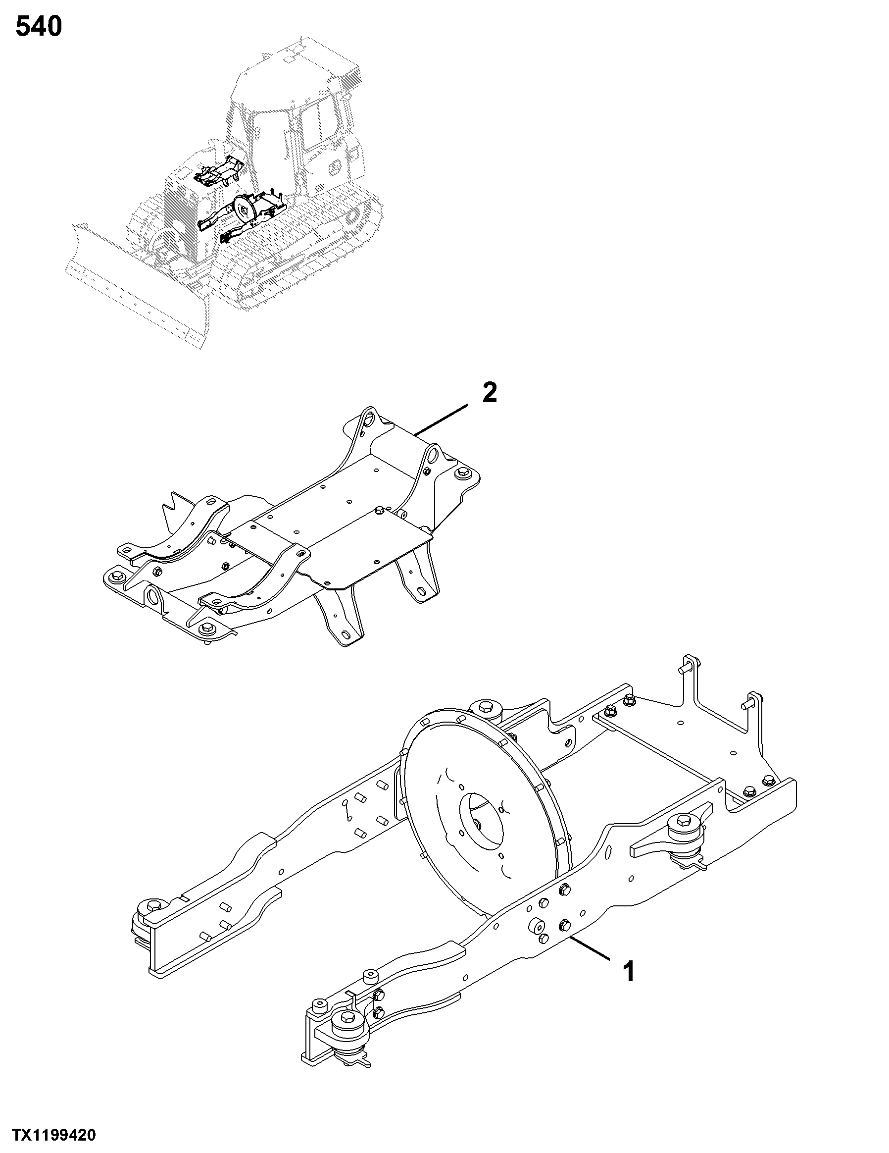 0540 Engine Mounting