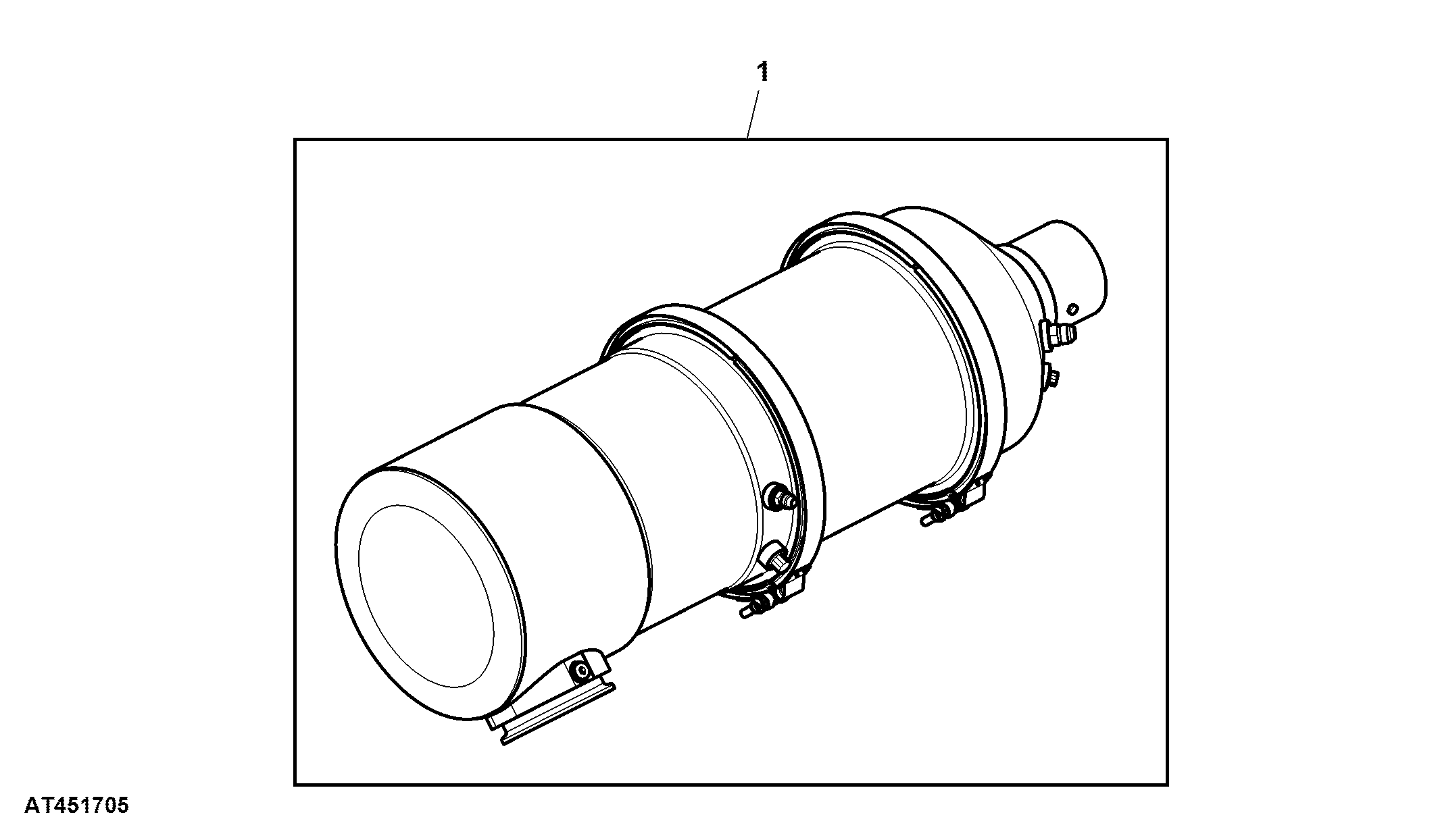 Muffler Kit, Sulfur Compatible