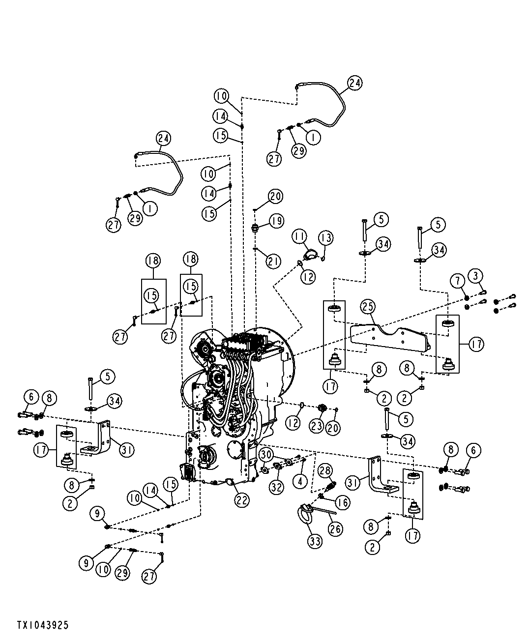 Transmission (without Lock-up Torque Converter)