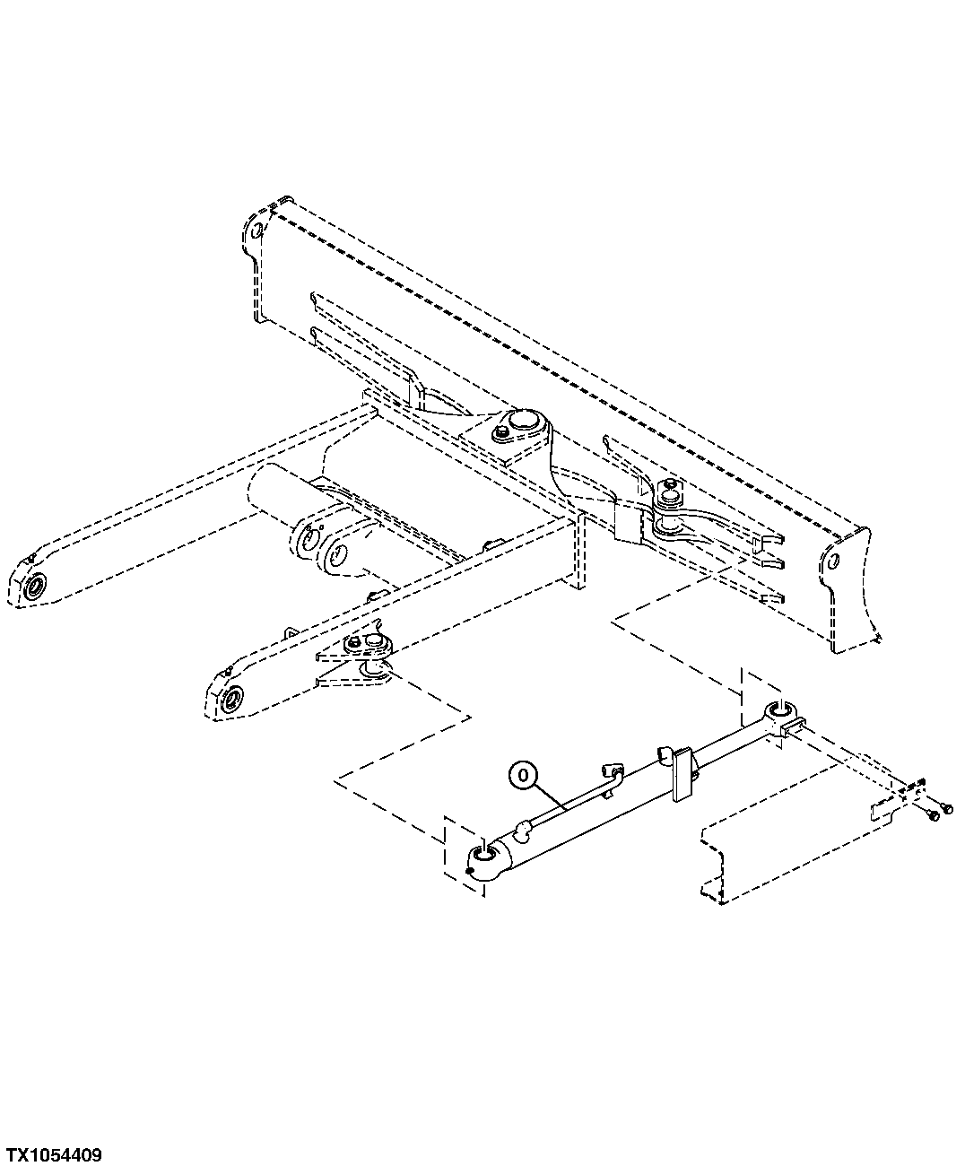 Blade Angle Hydraulic Cylinder