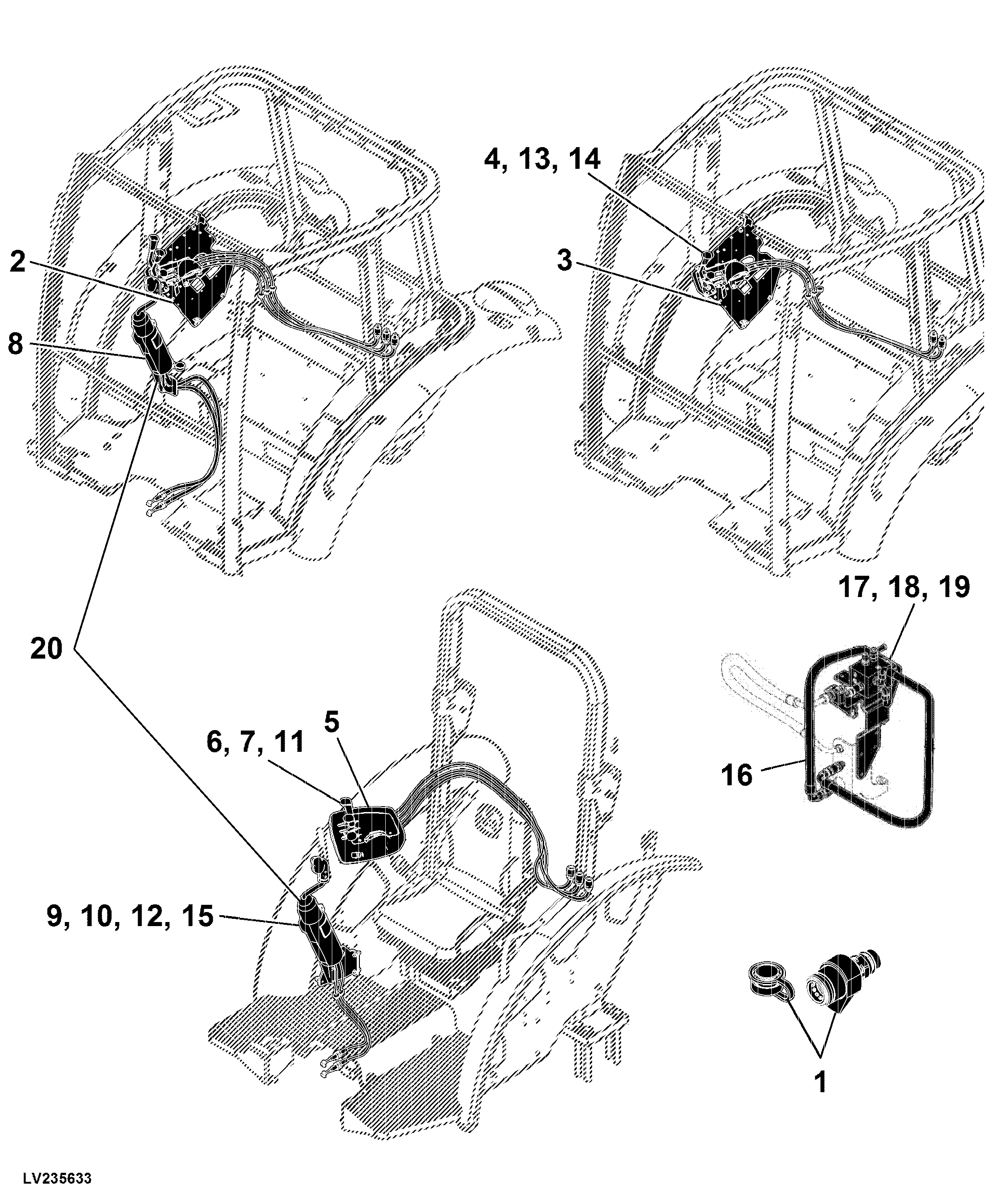 71 Selective Control Valve Controls Tractor