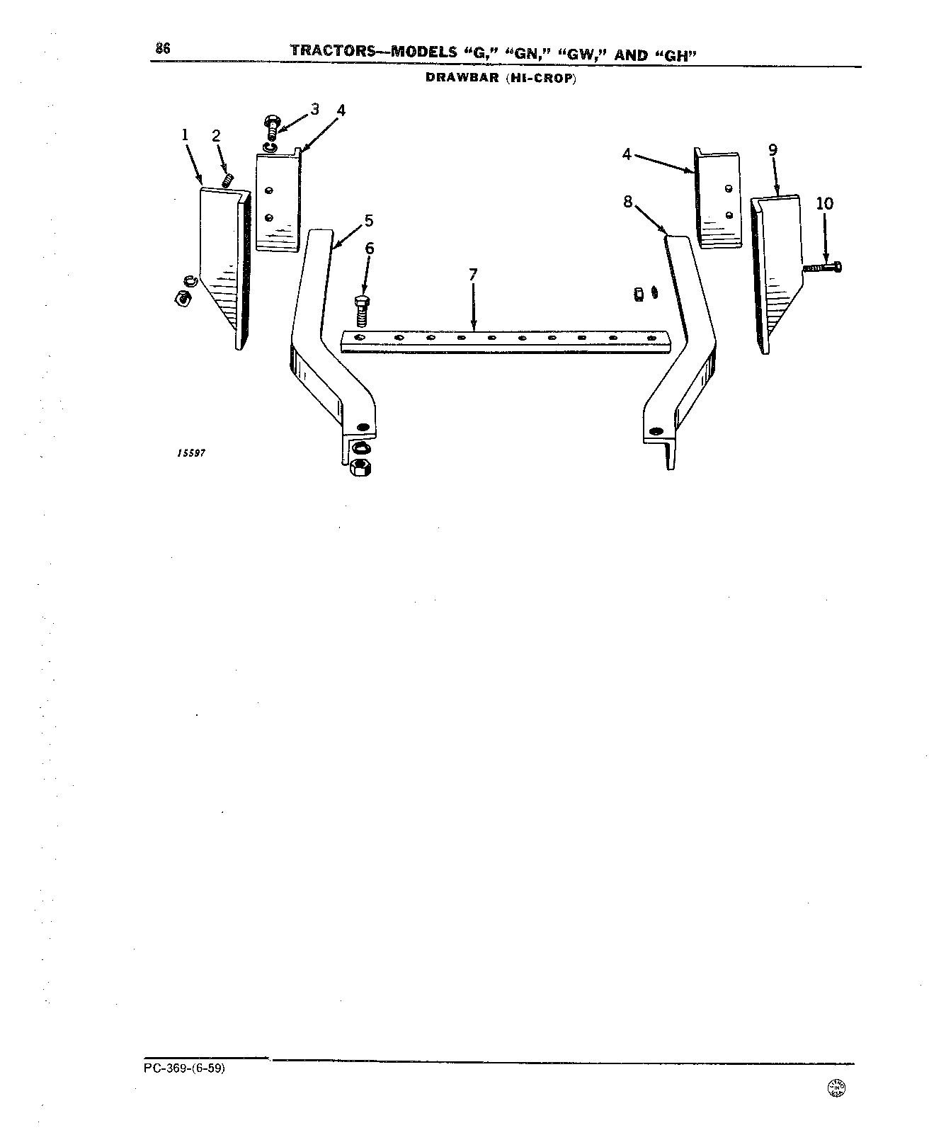 Drawbar (Hi-Crop)
