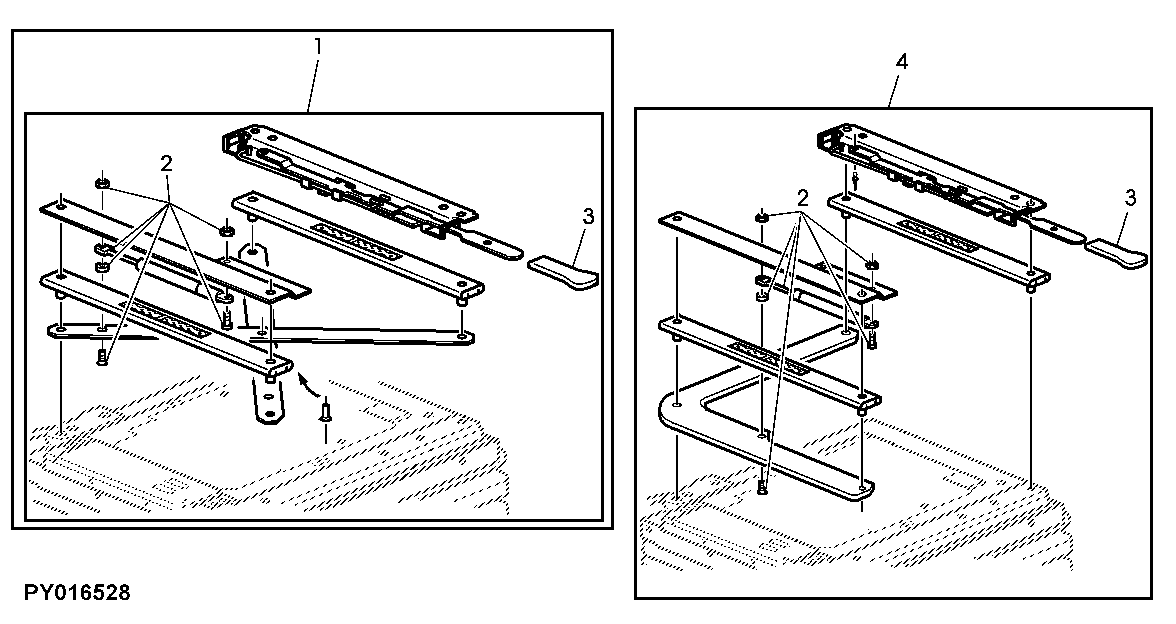 LATERAL SUSPENSION (SUPER COMFORT SEAT MSG85, MSG95)