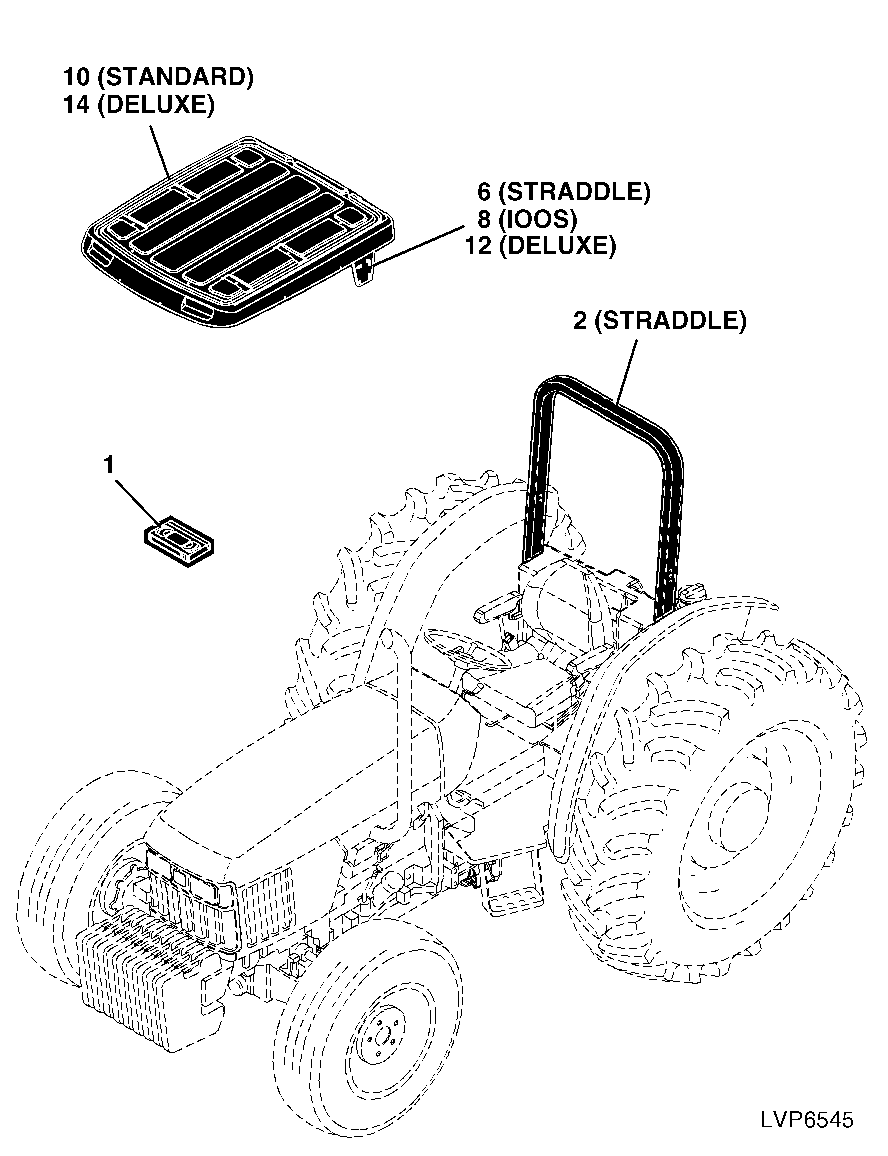 90 Operator's Station Accessories ( - 420000)
