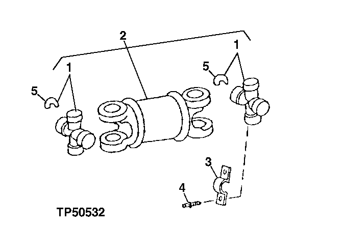 Rear Driveshaft And Universal Joints