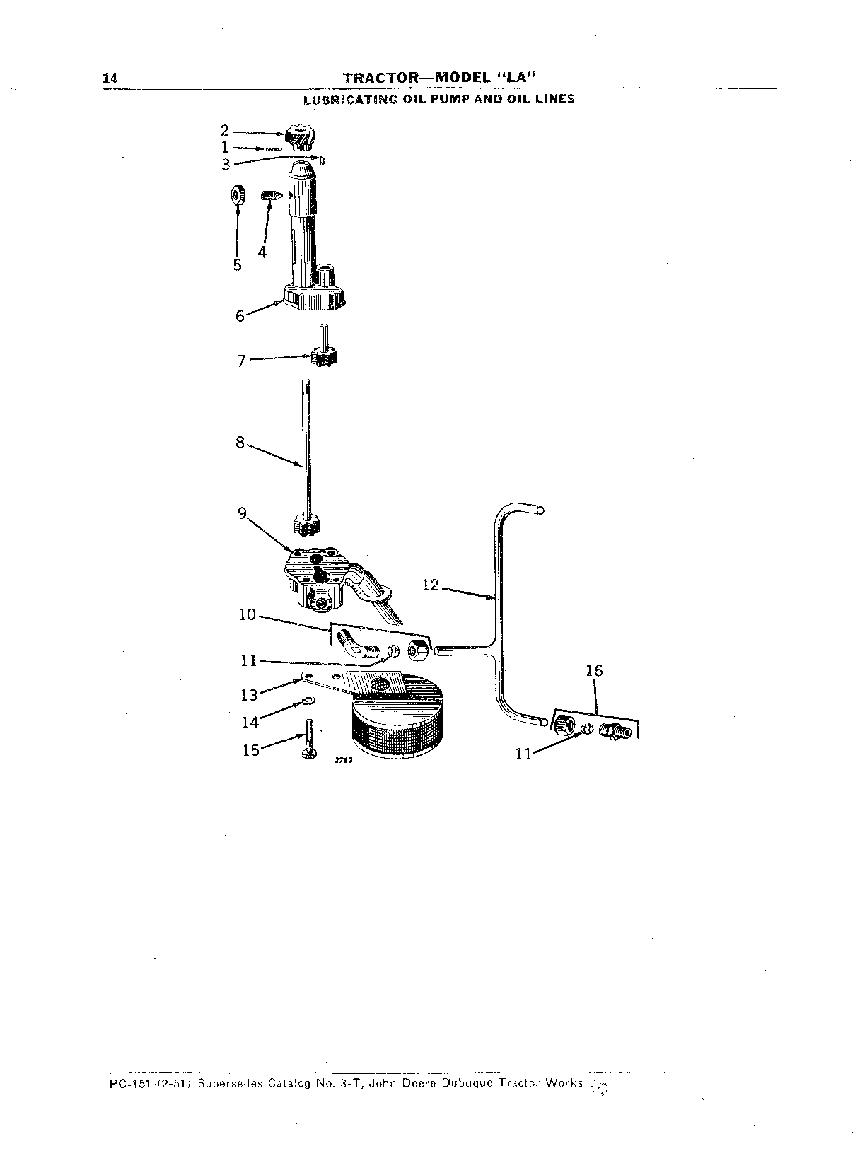 Lines, Engine Oil Pump