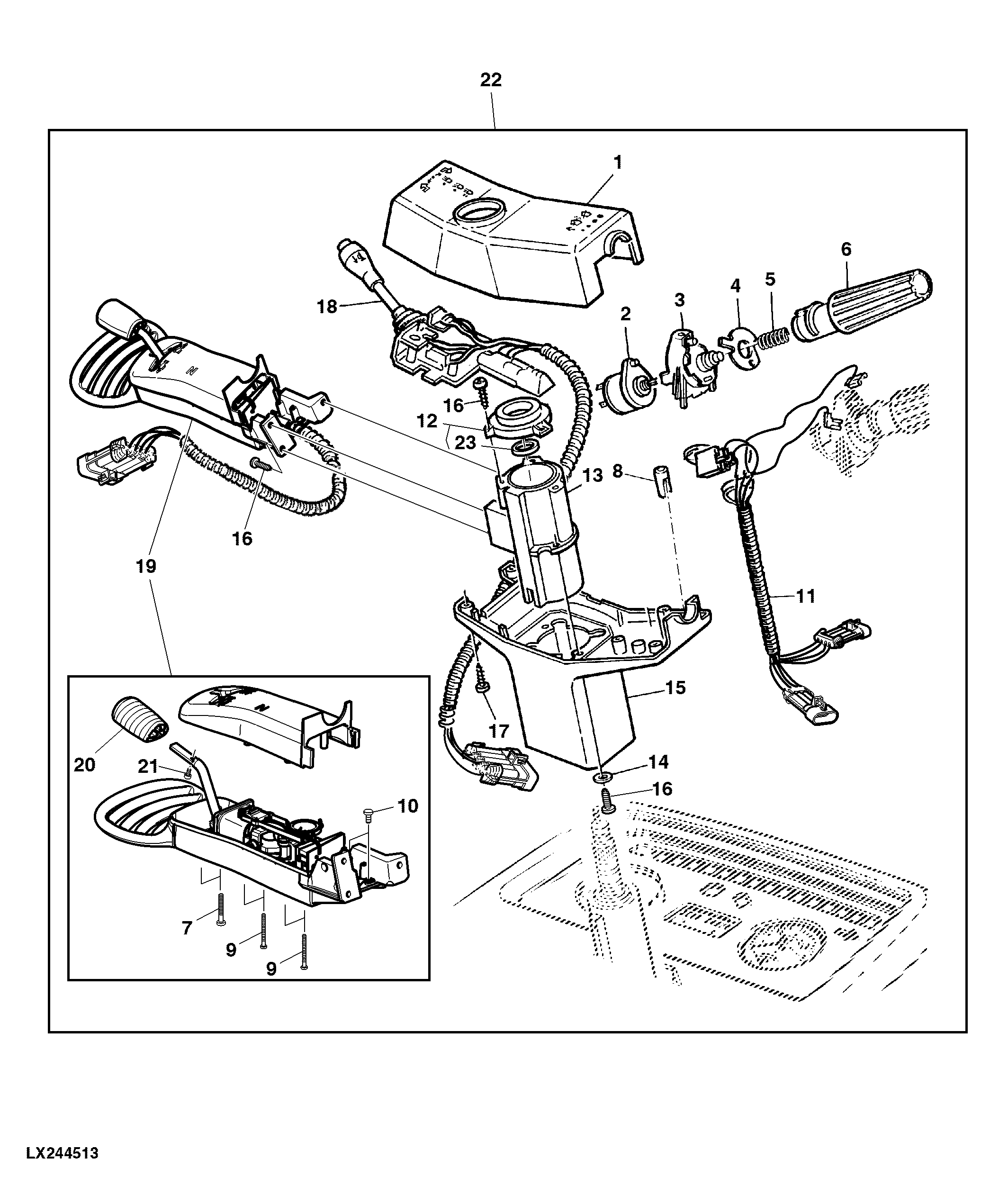 Multifunction Unit, With Electr. Reverser Control