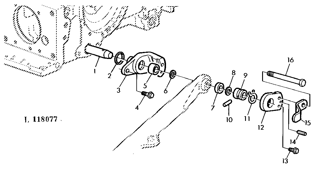 CONVERSION KIT FOR HEAVY-DUTY LOAD CONTROL SHAFT BRGS (WITH INC. LIFT)