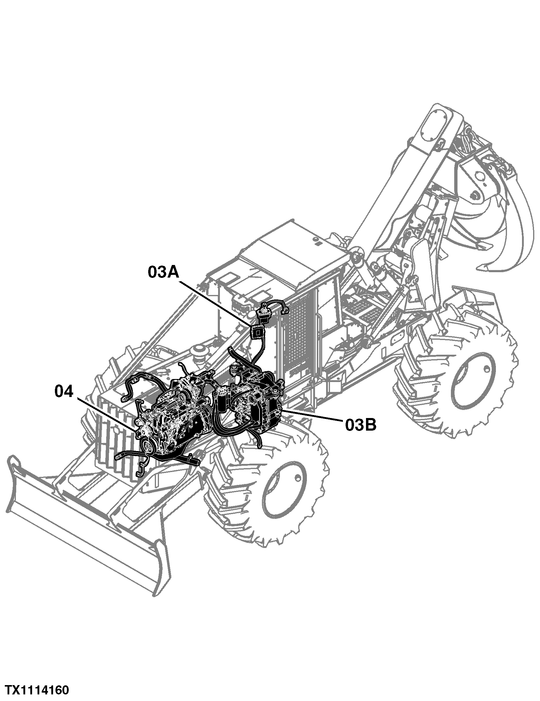 748H Cable and Grapple Skidder (PIN: 1DW748HX_ _C630436 - C666892) (PIN: 1DW748HX_ _D630436 - D666892)