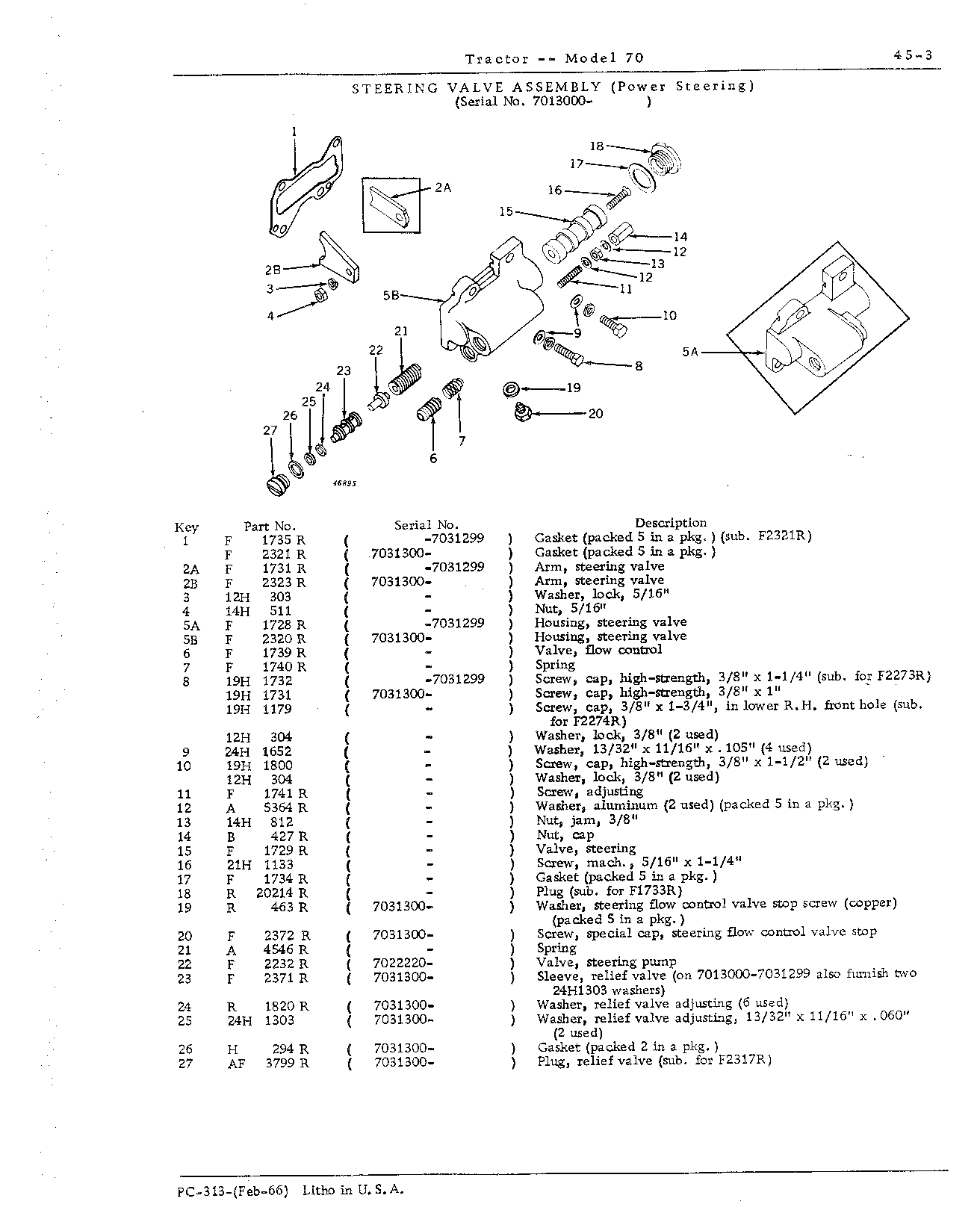 Section 45-Power Steering (Continued)