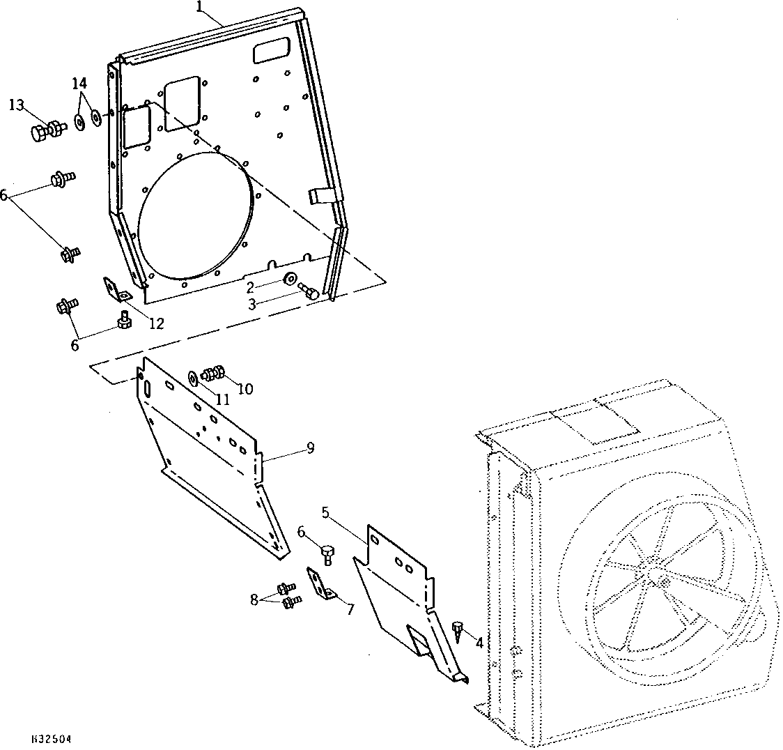 ENGINE COMPARTMENT FIREWALL AND REAR SHEETS